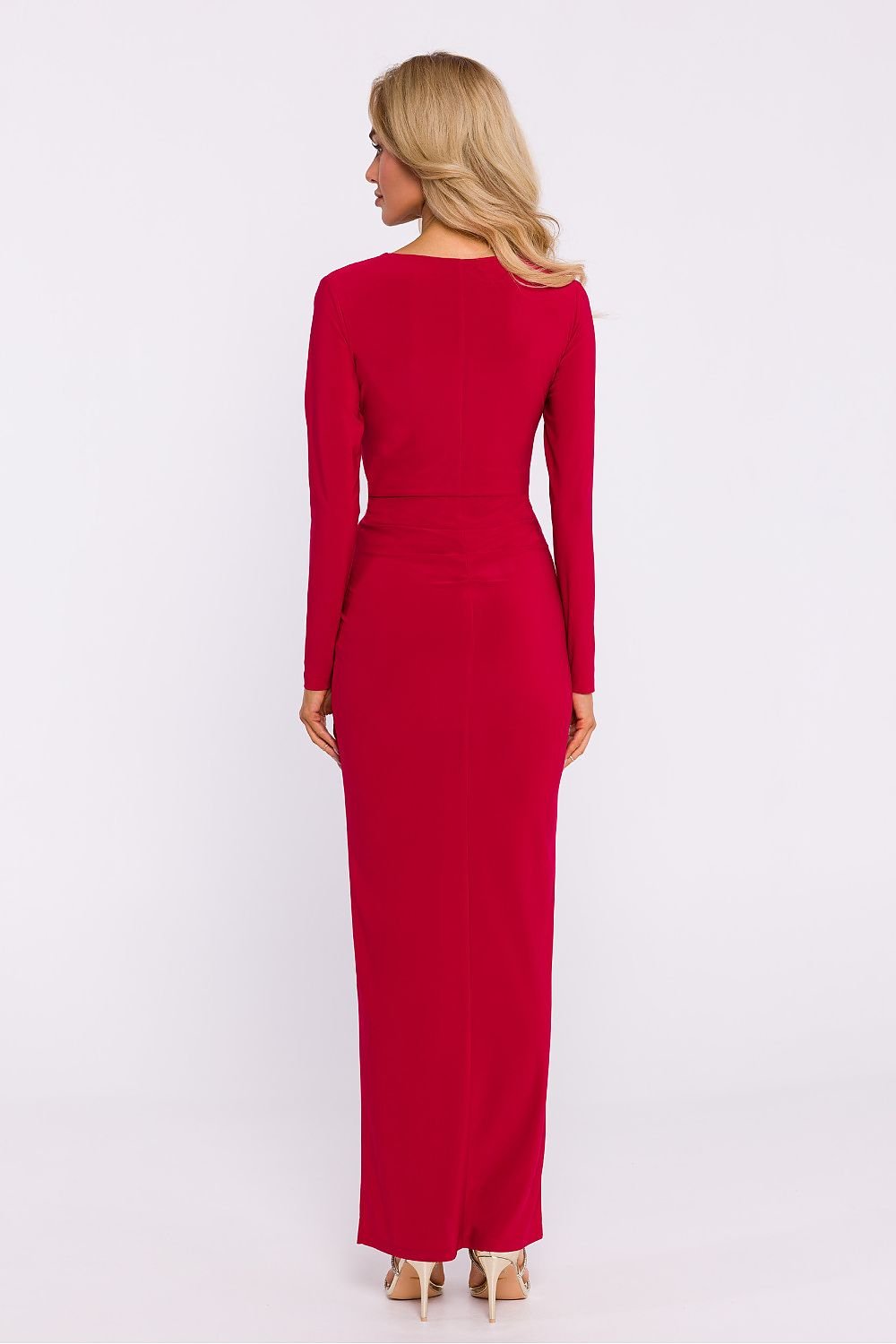 Robe élégante en maille extensible