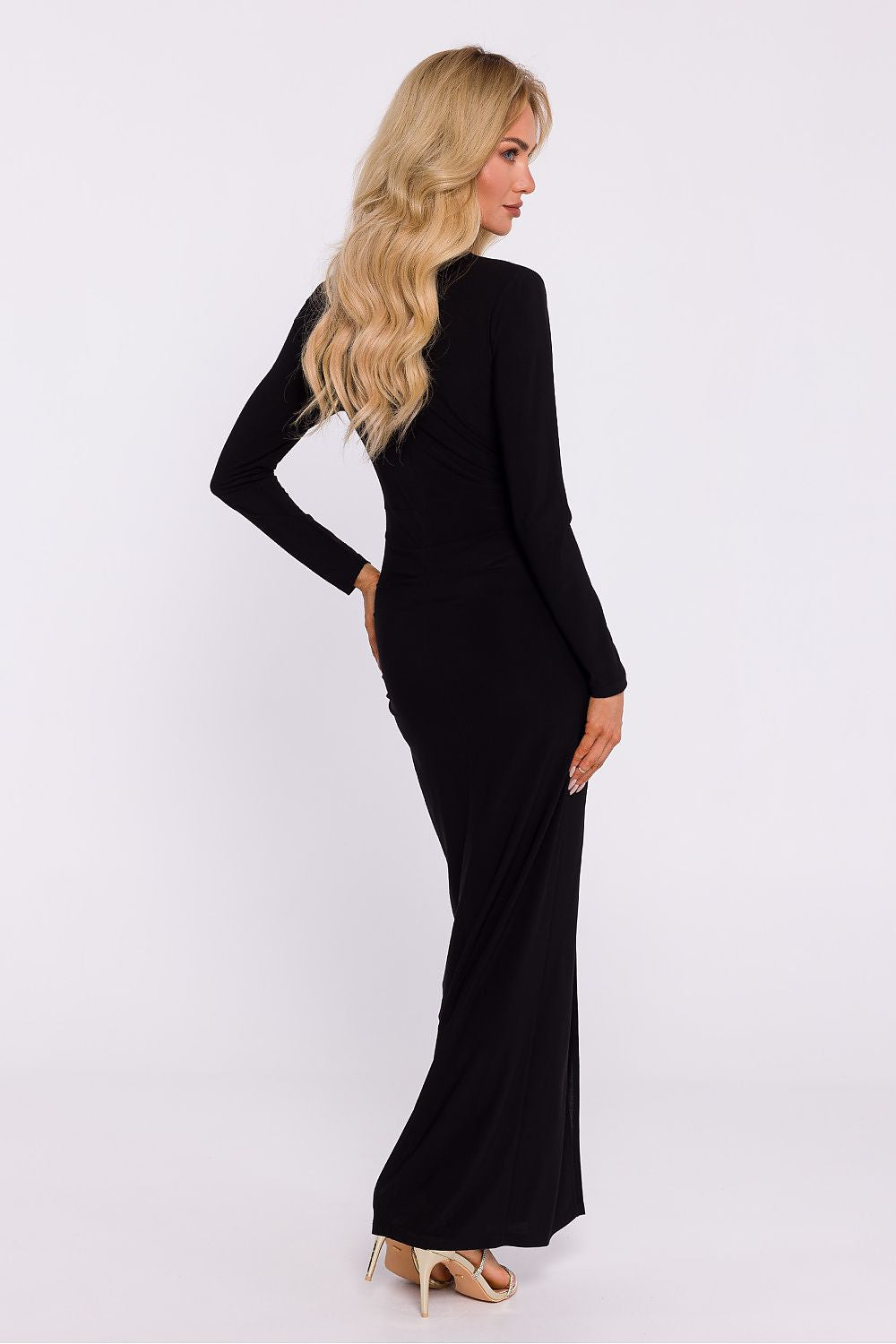 Robe élégante en maille extensible