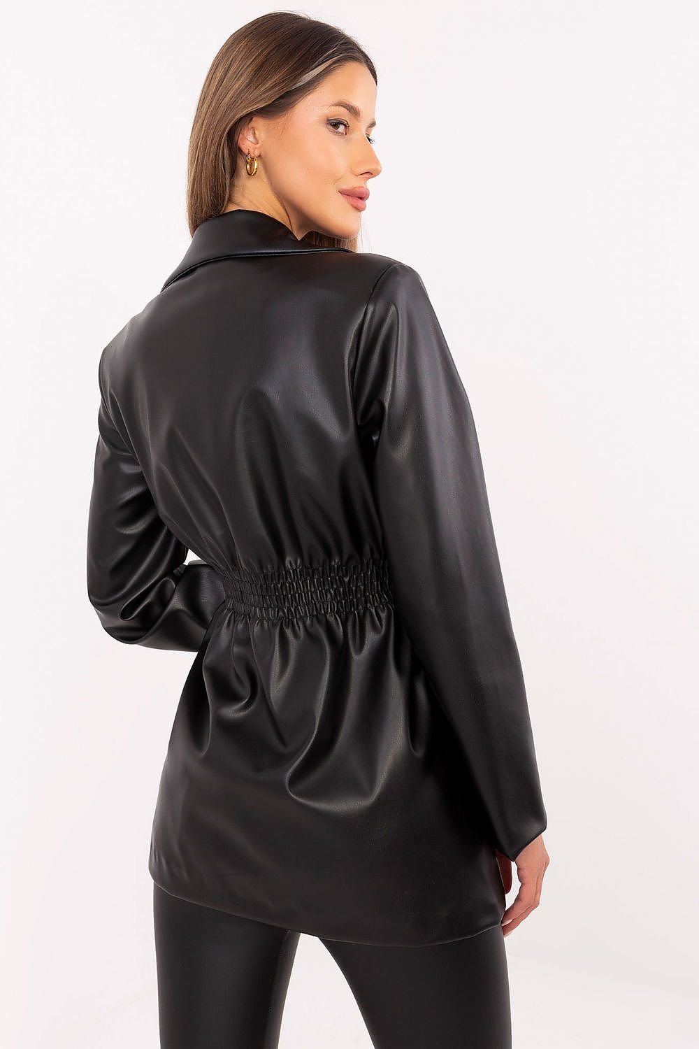 Veste en éco-cuir