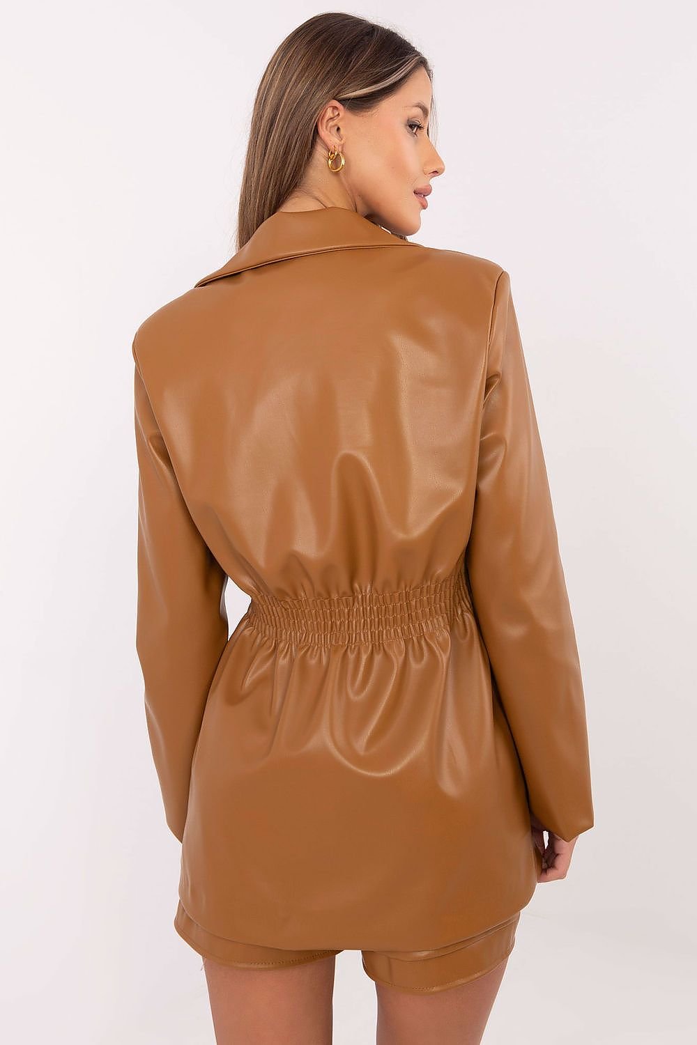 Veste en éco-cuir
