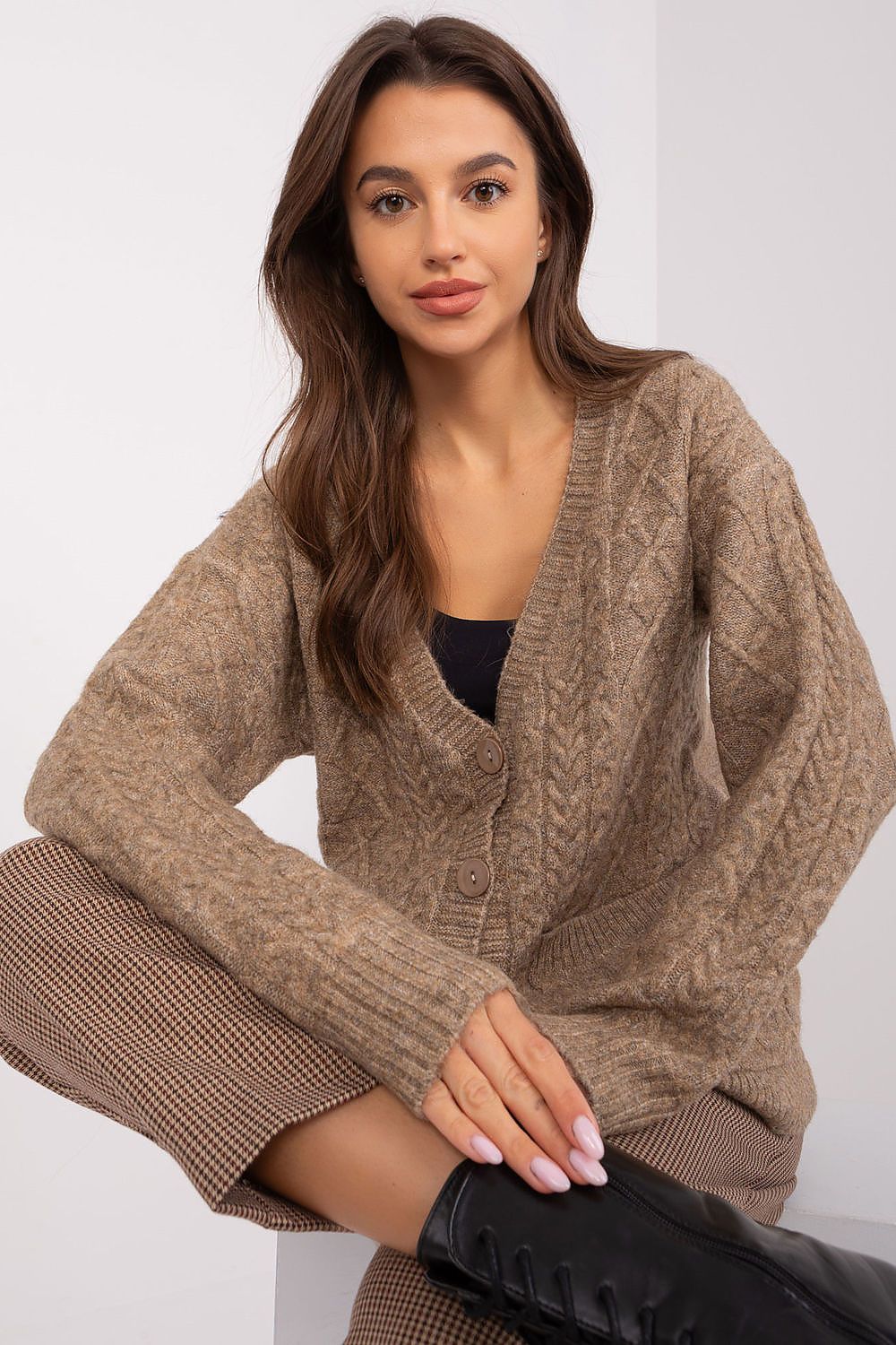 Cardigan model 186752 Wool Fashion Italia