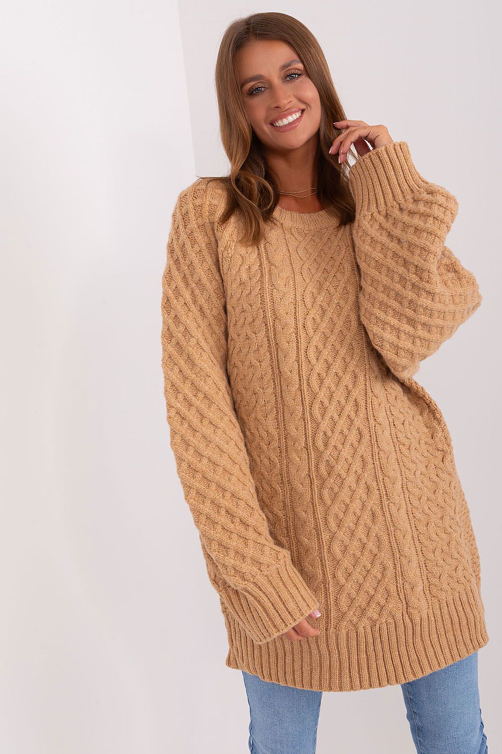  Chandail long model 185744 Wool Fashion Italia 