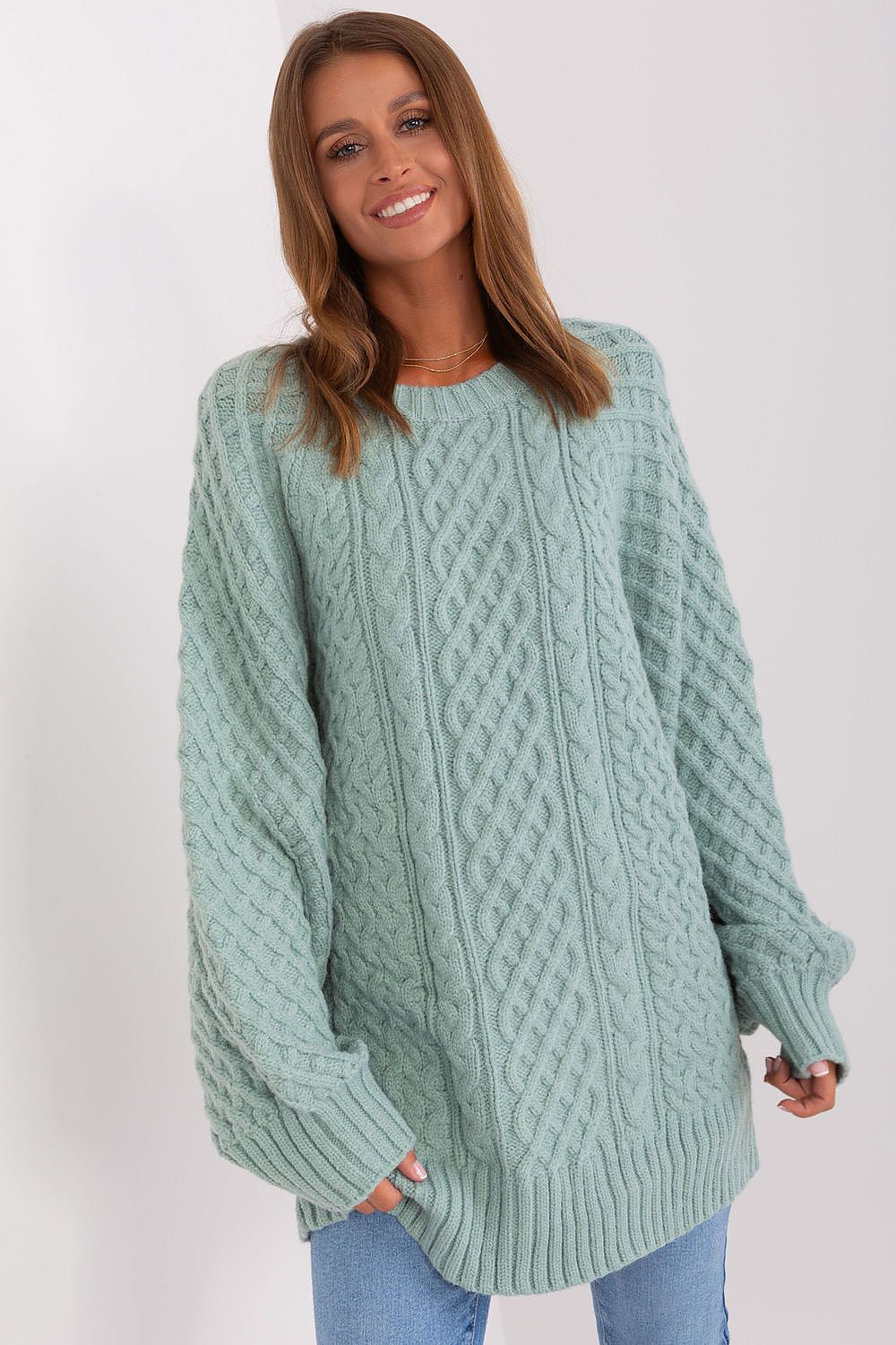  Chandail long model 185745 Wool Fashion Italia 