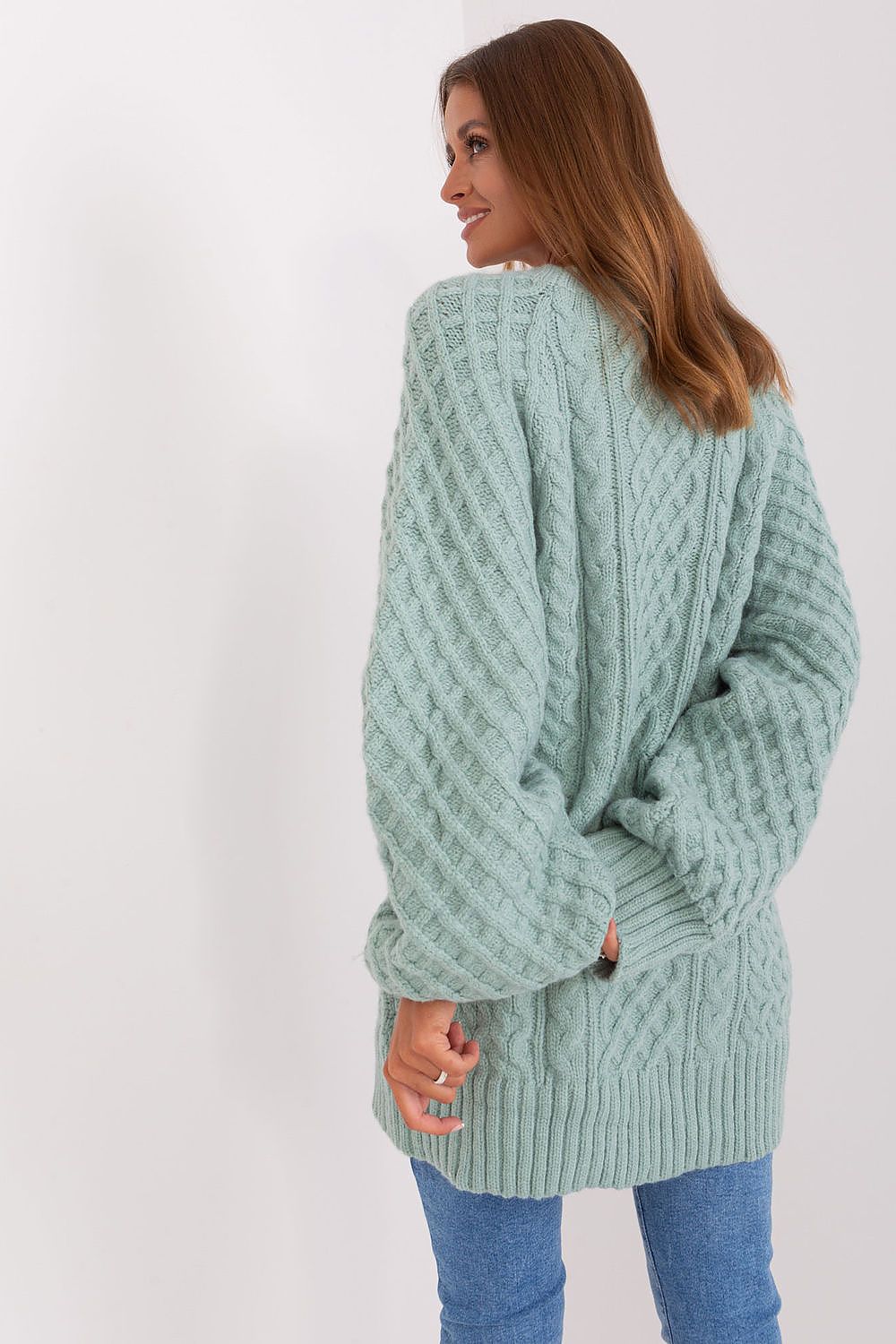  Chandail long model 185745 Wool Fashion Italia 
