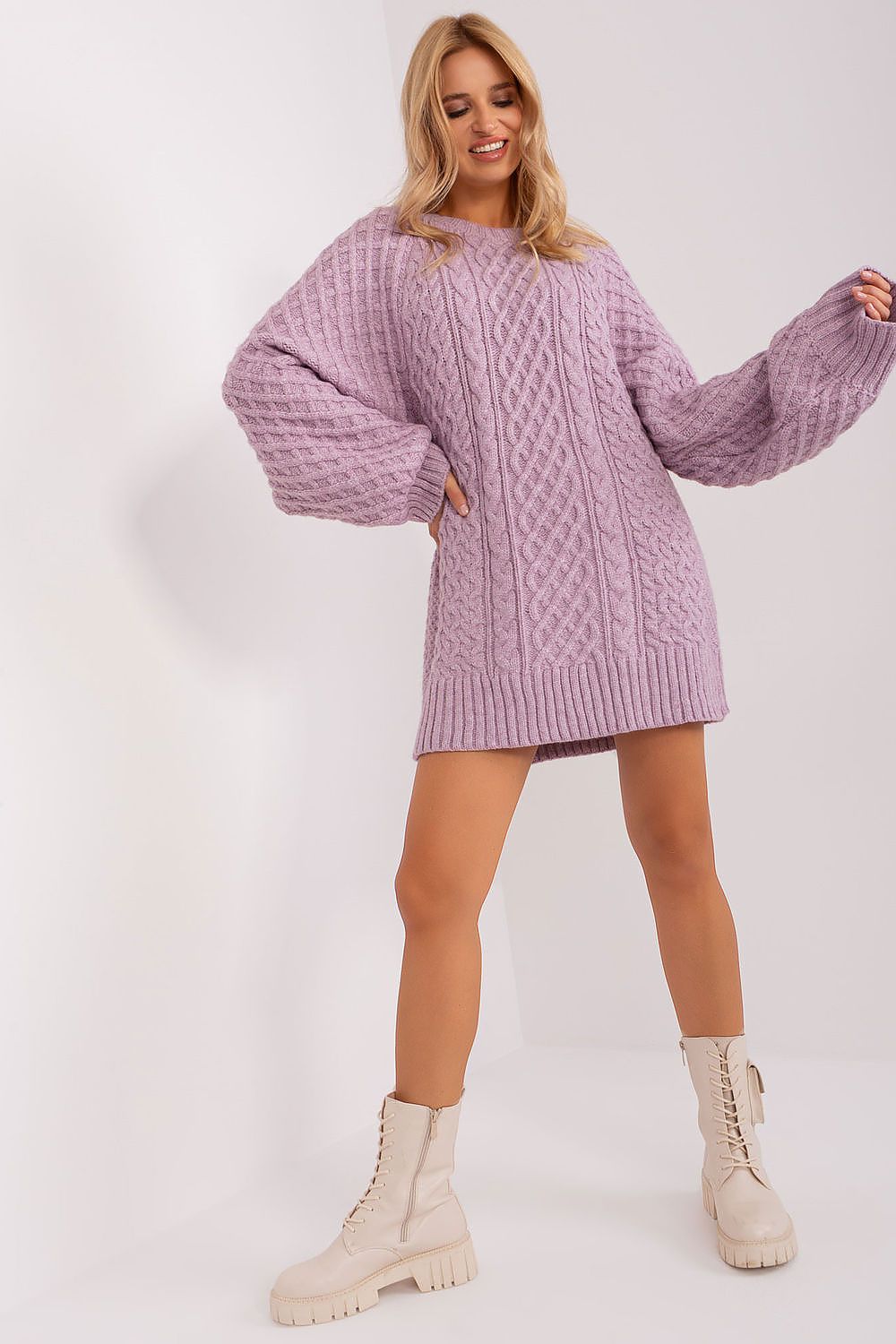  Chandail long model 185746 Wool Fashion Italia 