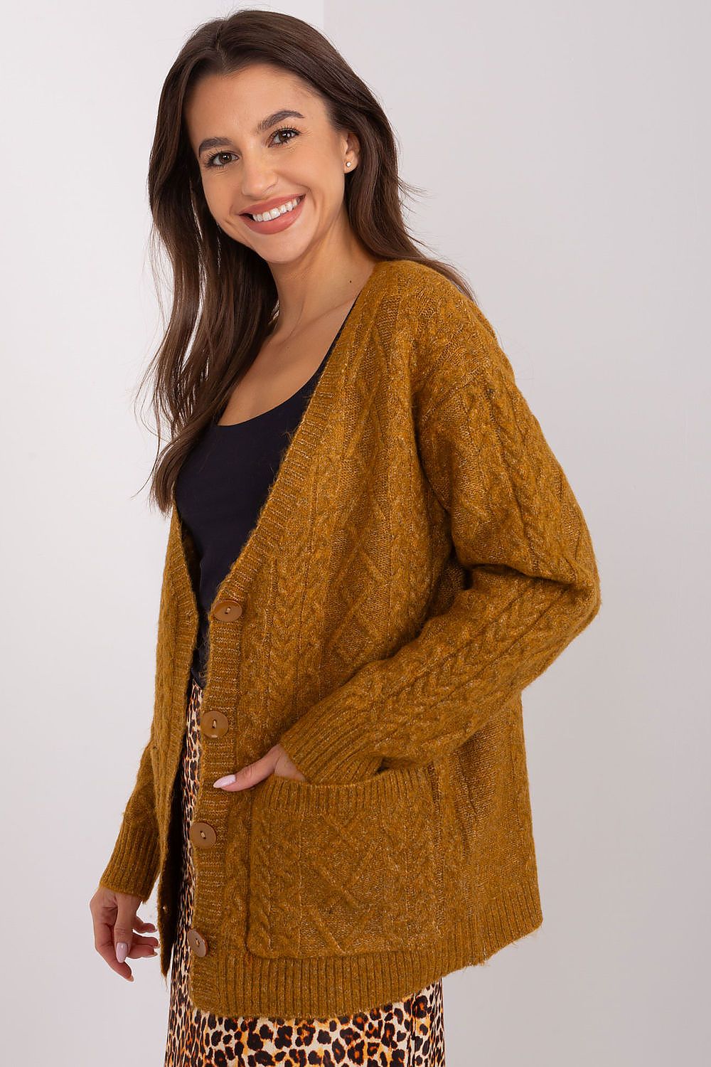  Cardigan model 186749 Wool Fashion Italia 